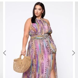 Fashion nova maxi dress size1x